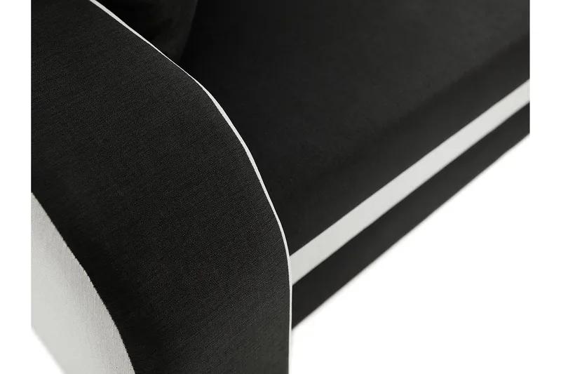 Alvared Soffa med Divan 3-sits - Mörkgrå - Möbler - Soffa - Divansoffa & schäslongsoffa - 3 sits soffa med divan