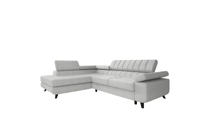 Amshyttan Soffa med Schäslong 3-sits, Ljusgrå