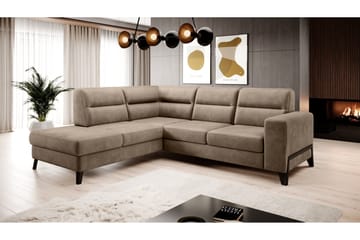 Anglika Soffa m. Schäslong 4-sits - Beige - Möbler - Soffa - Divansoffa & schäslongsoffa - 4 sits soffa med divan