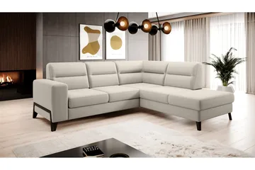 Anglika Soffa m. Schäslong 4-sits - Beige - Möbler - Soffa - Divansoffa & schäslongsoffa - 4 sits soffa med divan
