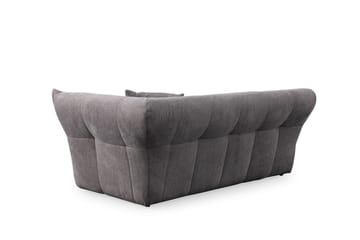 Azzo 4-sits Soffa med Divan - Ljusgrå - Möbler - Soffa - Divansoffa & schäslongsoffa - 4 sits soffa med divan