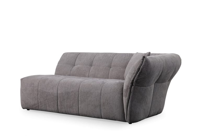 Azzo 4-sits Soffa med Divan - Ljusgrå - Möbler - Soffa - Divansoffa & schäslongsoffa - 4 sits soffa med divan