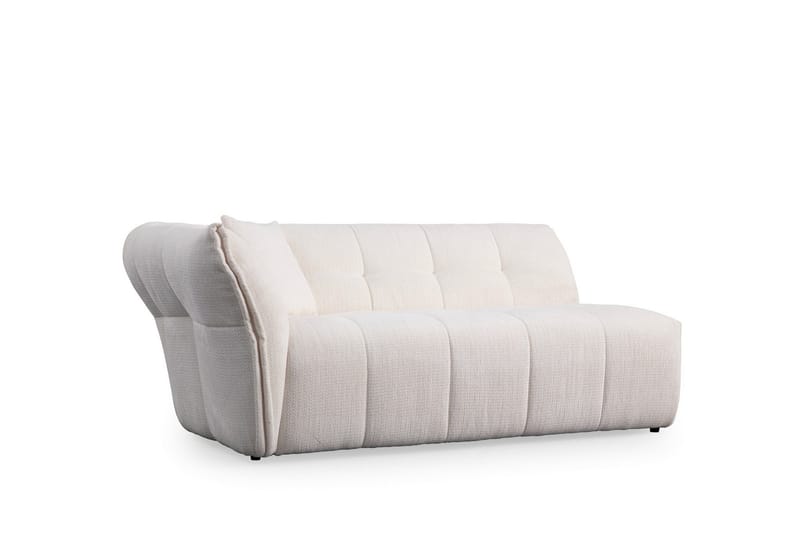 Azzo 4-sits Soffa med Divan - Vit - Möbler - Soffa - Divansoffa & schäslongsoffa - 4 sits soffa med divan