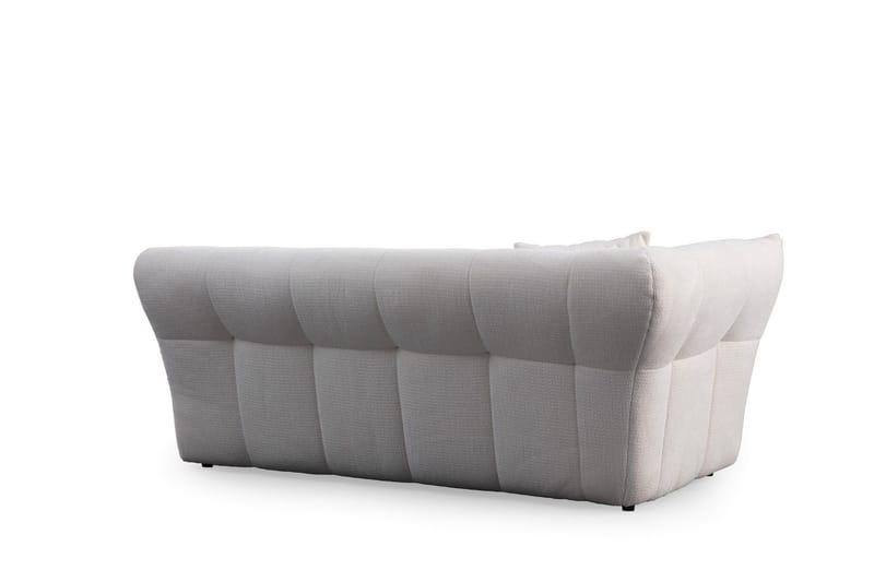 Azzo 4-sits Soffa med Divan - Vit - Möbler - Soffa - Divansoffa & schäslongsoffa - 4 sits soffa med divan