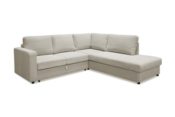 Bäddsoffa Achillea Beige - Beige|Grå - Möbler - Soffa - Divansoffa & schäslongsoffa - 4 sits soffa med divan