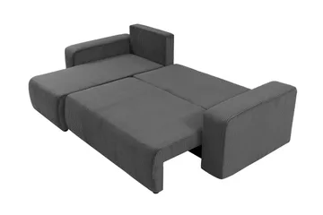 Barile Soffa med Divan 3-sits - Blå - Möbler - Soffa - Divansoffa & schäslongsoffa - 3 sits soffa med divan
