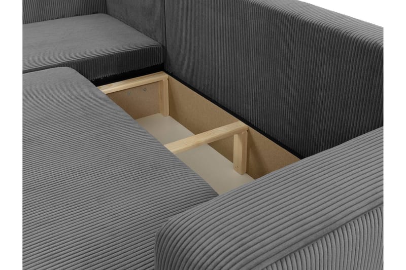 Barile Soffa med Divan 3-sits - Blå - Möbler - Soffa - Divansoffa & schäslongsoffa - 3 sits soffa med divan