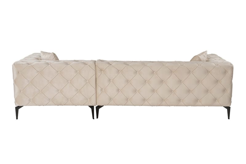 Beachport 3-sits Soffa med Divan Höger - Beige - Möbler - Soffa - Divansoffa & schäslongsoffa - 3 sits soffa med divan