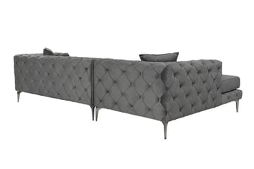 Beachport 3-sits Soffa med Divan Vänster - Antracit - Möbler - Soffa - Divansoffa & schäslongsoffa - 3 sits soffa med divan