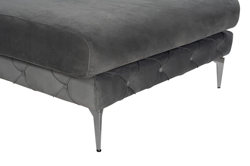 Beachport 3-sits Soffa med Divan Vänster - Antracit - Möbler - Soffa - Divansoffa & schäslongsoffa - 3 sits soffa med divan