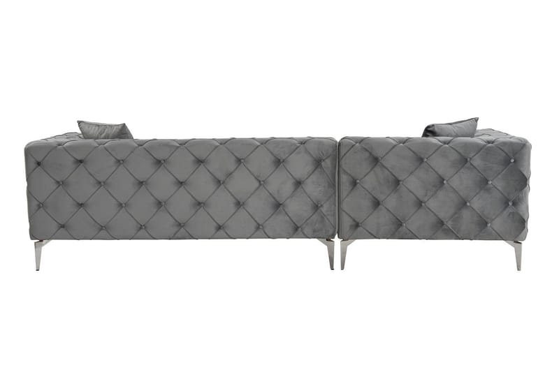 Beachport 3-sits Soffa med Divan Vänster - Antracit - Möbler - Soffa - Divansoffa & schäslongsoffa - 3 sits soffa med divan