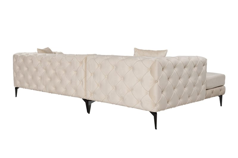 Beachport 3-sits Soffa med Divan Vänster - Beige - Möbler - Soffa - Divansoffa & schäslongsoffa - 3 sits soffa med divan