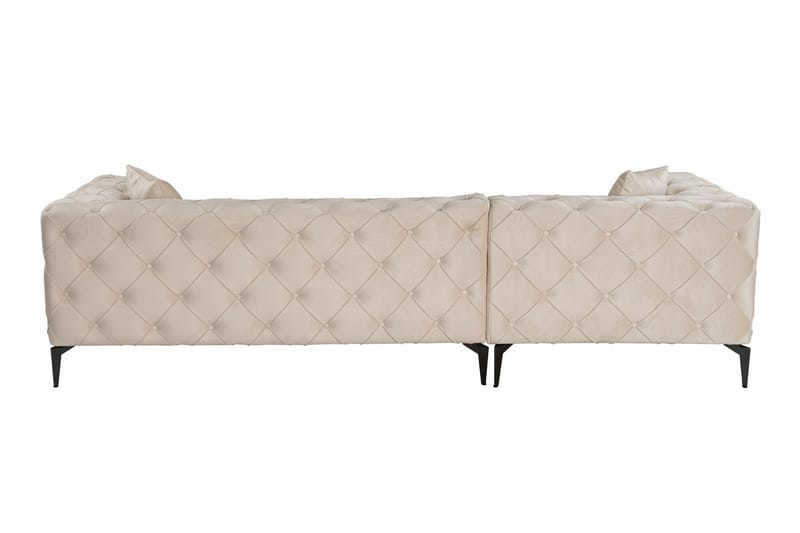 Beachport 3-sits Soffa med Divan Vänster - Beige - Möbler - Soffa - Divansoffa & schäslongsoffa - 3 sits soffa med divan