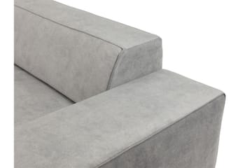 Bezvez 6-sits Soffa Höger - Ljusgrå - Möbler - Soffa - Divansoffa & schäslongsoffa - 4 sits soffa med divan