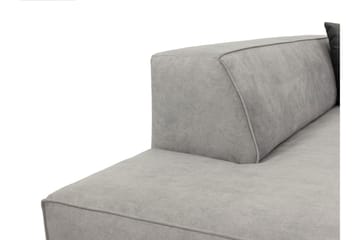Bezvez 6-sits Soffa Höger - Ljusgrå - Möbler - Soffa - Divansoffa & schäslongsoffa - 4 sits soffa med divan