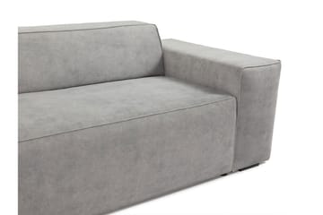 Bezvez 6-sits Soffa Höger - Ljusgrå - Möbler - Soffa - Divansoffa & schäslongsoffa - 4 sits soffa med divan