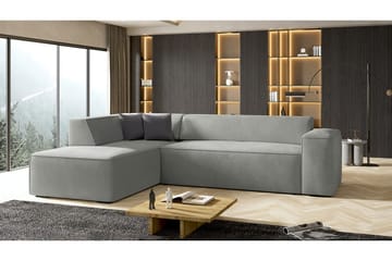 Bezvez 6-sits Soffa Höger - Ljusgrå - Möbler - Soffa - Divansoffa & schäslongsoffa - 4 sits soffa med divan