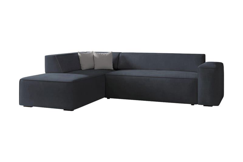 Bezvez 6-sits Soffa Höger - Mörkgrå - Möbler - Soffa - Divansoffa & schäslongsoffa - 4 sits soffa med divan