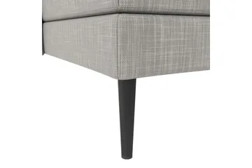 Brynjar Soffa - Grå - Möbler - Soffa - Divansoffa & schäslongsoffa - 2 sits soffa med divan