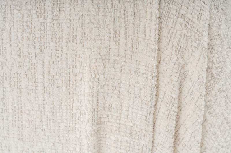 Bubblig Divansoffa 3-sits Belgin 315 cm med utfällbara armstöd och ryggstöd - Ljusbeige - Möbler - Soffa - Divansoffa & schäslongsoffa - 4 sits soffa med divan
