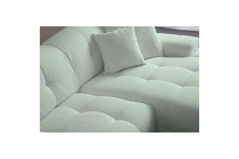 Buddy Soffa med Divan 4-sits - Grön - Möbler - Soffa - Divansoffa & schäslongsoffa - 4 sits soffa med divan