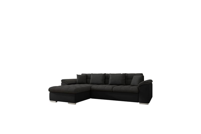 Camior Soffa med Divan 3-sits, Svart