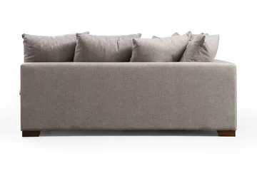Castelloli 4-sits U-formad Hörnsoffa med Divan och Schäslong i Tyg - Ljusgrå - Möbler - Soffa - Hörnsoffa - Hörnsoffa med divan