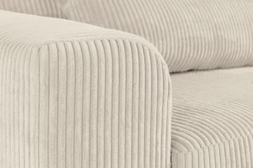 Copenhagen 4-sits Högervänd L-formad Divansoffa i Manchester - Beige - Möbler - Soffa - Divansoffa & schäslongsoffa - 4 sits soffa med divan