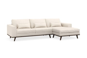 Copenhagen 4-sits Högervänd L-formad Divansoffa i Manchester - Beige - Möbler - Soffa - Divansoffa & schäslongsoffa - 4 sits soffa med divan