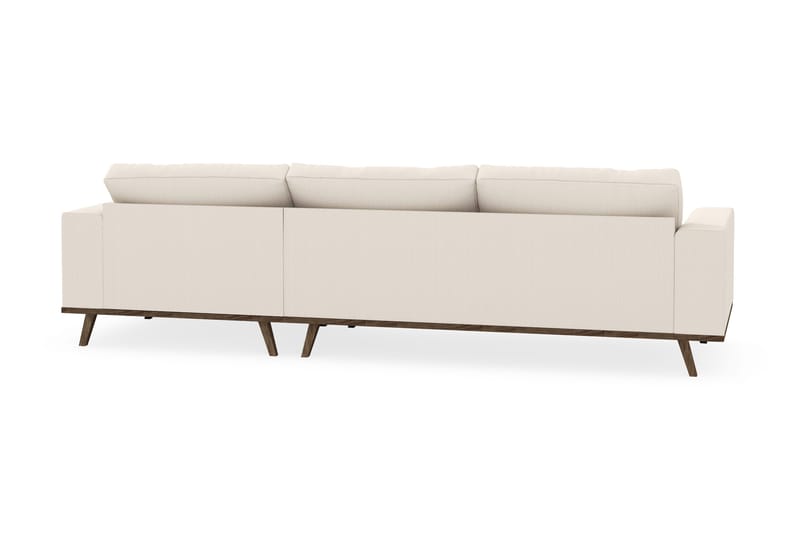 Copenhagen 4-sits Högervänd L-formad Divansoffa i Manchester - Beige - Möbler - Soffa - Divansoffa & schäslongsoffa - 4 sits soffa med divan