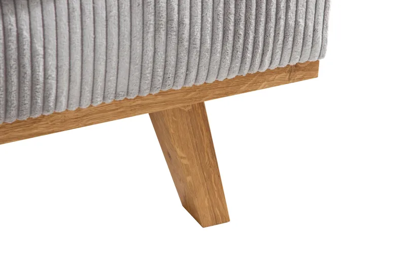 Copenhagen 4-sits Högervänd L-formad Divansoffa i Manchester - Ljusgrå - Möbler - Soffa - Divansoffa & schäslongsoffa - 4 sits soffa med divan