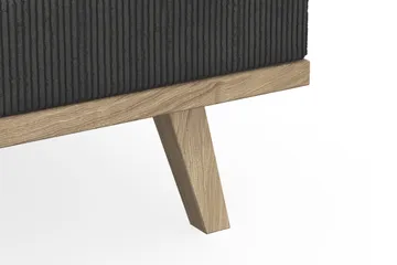 Copenhagen 4-sits Högervänd L-formad Divansoffa i Manchester - Mörkgrå - Möbler - Soffa - Divansoffa & schäslongsoffa - 4 sits soffa med divan