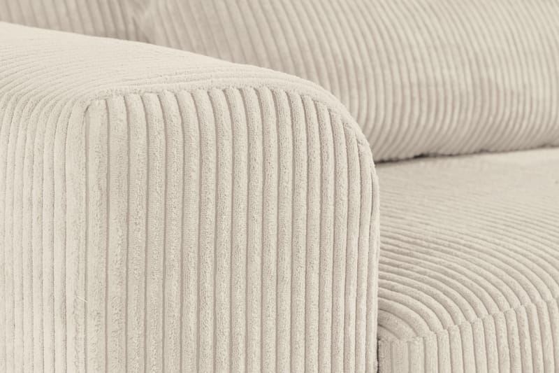 Copenhagen 4-sits Högervänd L-formad Djup Divansoffa i Manchester - Beige - Möbler - Soffa - Divansoffa & schäslongsoffa - 4 sits soffa med divan