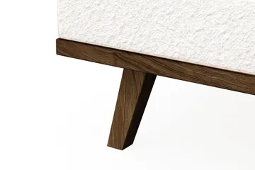 Copenhagen 4-sits Vänstervänd L-formad Divansoffa i Bouclé - Vit - Möbler - Soffa - Divansoffa & schäslongsoffa - 4 sits soffa med divan