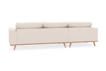 Copenhagen 4-sits Vänstervänd L-formad Divansoffa i Manchester - Beige - Möbler - Soffa - Divansoffa & schäslongsoffa - 4 sits soffa med divan