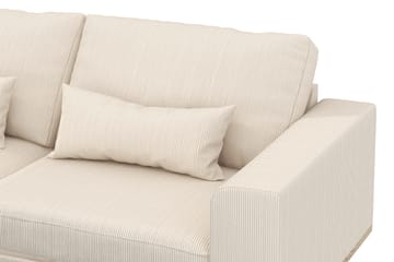 Copenhagen 4-sits Vänstervänd L-formad Divansoffa i Manchester - Beige - Möbler - Soffa - Divansoffa & schäslongsoffa - 4 sits soffa med divan