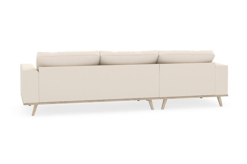 Copenhagen 4-sits Vänstervänd L-formad Divansoffa i Manchester - Beige - Möbler - Soffa - Divansoffa & schäslongsoffa - 4 sits soffa med divan