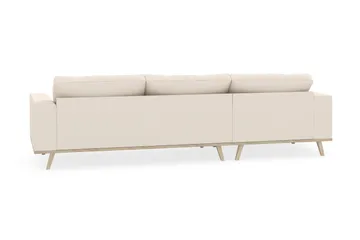 Copenhagen 4-sits Vänstervänd L-formad Divansoffa i Manchester - Beige - Möbler - Soffa - Divansoffa & schäslongsoffa - 4 sits soffa med divan