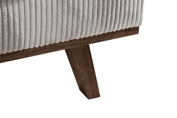 Copenhagen 4-sits Vänstervänd L-formad Divansoffa i Manchester - Ljusgrå - Möbler - Soffa - Divansoffa & schäslongsoffa - 4 sits soffa med divan