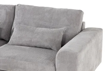 Copenhagen 4-sits Vänstervänd L-formad Divansoffa i Manchester - Ljusgrå - Möbler - Soffa - Divansoffa & schäslongsoffa - 4 sits soffa med divan