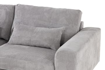 Copenhagen 4-sits Vänstervänd L-formad Divansoffa i Manchester - Ljusgrå - Möbler - Soffa - Divansoffa & schäslongsoffa - 4 sits soffa med divan