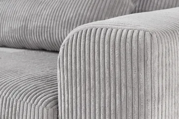 Copenhagen 4-sits Vänstervänd L-formad Divansoffa i Manchester - Ljusgrå - Möbler - Soffa - Divansoffa & schäslongsoffa - 4 sits soffa med divan