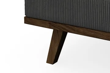 Copenhagen 4-sits Vänstervänd L-formad Divansoffa i Manchester - Mörkgrå - Möbler - Soffa - Divansoffa & schäslongsoffa - 4 sits soffa med divan