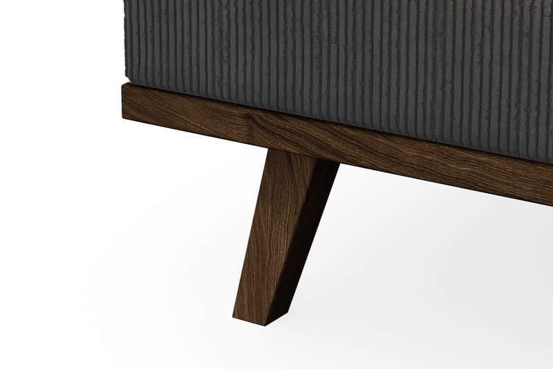 Copenhagen 4-sits Vänstervänd L-formad Divansoffa i Manchester - Mörkgrå - Möbler - Soffa - Divansoffa & schäslongsoffa - 4 sits soffa med divan