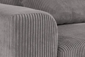 Copenhagen 4-sits Vänstervänd L-formad Divansoffa i Manchester - Mörkgrå - Möbler - Soffa - Divansoffa & schäslongsoffa - 4 sits soffa med divan