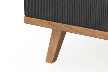 Copenhagen 4-sits Vänstervänd L-formad Divansoffa i Manchester - Mörkgrå - Möbler - Soffa - Divansoffa & schäslongsoffa - 4 sits soffa med divan