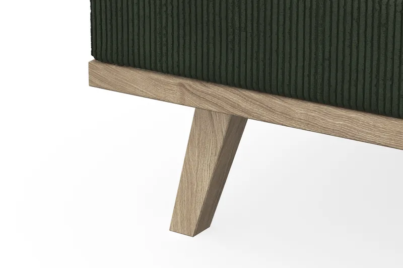 Copenhagen 4-sits Vänstervänd L-formad Divansoffa i Manchester - Mörkgrön - Möbler - Soffa - Divansoffa & schäslongsoffa - 4 sits soffa med divan