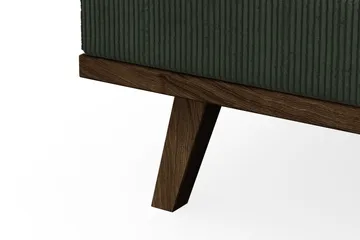 Copenhagen 4-sits Vänstervänd L-formad Divansoffa i Manchester - Mörkgrön - Möbler - Soffa - Divansoffa & schäslongsoffa - 4 sits soffa med divan