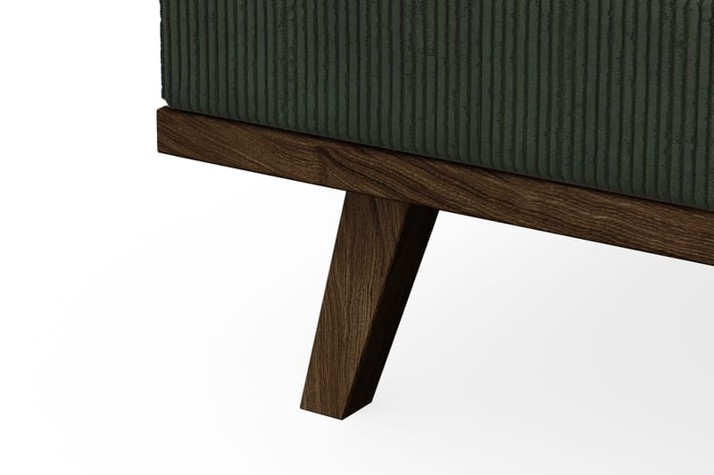 Copenhagen 4-sits Vänstervänd L-formad Divansoffa i Manchester - Mörkgrön - Möbler - Soffa - Divansoffa & schäslongsoffa - 4 sits soffa med divan