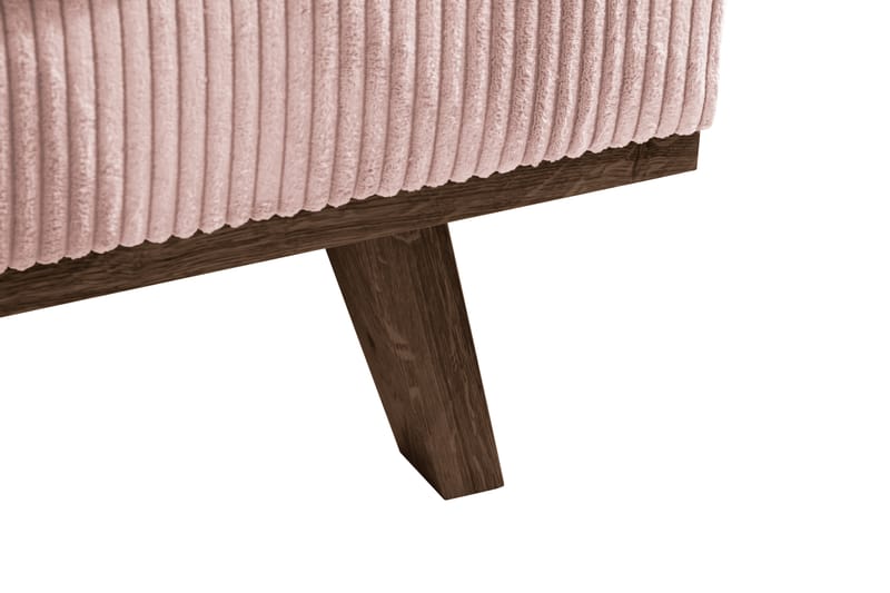 Copenhagen 4-sits Vänstervänd L-formad Divansoffa i Manchester - Rosa - Möbler - Soffa - Divansoffa & schäslongsoffa - 4 sits soffa med divan